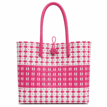 Chic, feminine, and effortlessly eye-catching—the Classic Flamingo Gala Bag is a modern essential with a playful twist. Inspired by the soft elegance of flamingo hues, this design blends vibrant pink with crisp white to create a look that feels fresh, polished, and full of personality.
