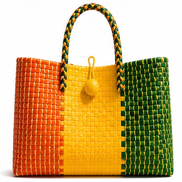 Pineapple Gala Bag– Bold yellows and greens create a striking, tropical statement that’s as vibrant and confident as you are.